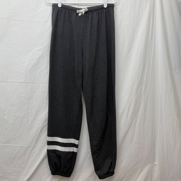 Elastic Drawstring Waist Sweatpants Women L Gray - Picture 1 of 8